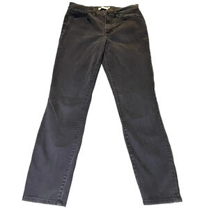 Tory Burch Women’s Jeans Straight Super Skinny‎ Jean Stretch Black Size 27
